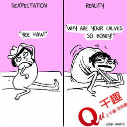 情侶性挑逗 理想與現實的幽默差距